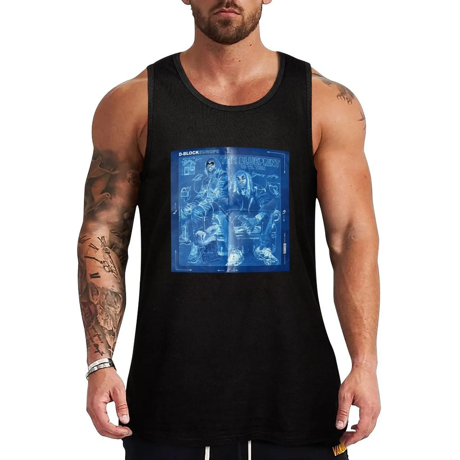 

D-Block Europe The Blueprint - Us vs. Them Tank Top gym t-shirts man gym t shirt men men gym