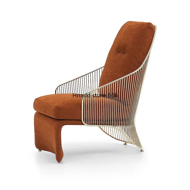 

Single sofa chair light luxury simple Nordic modern leisure chair
