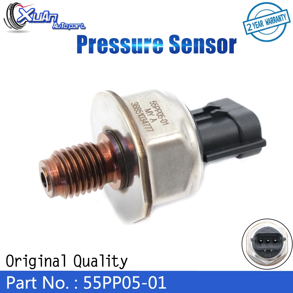 XUAN 55PP05-01 Fuel Rail High Pressure Regulator Sensor Valve For Nissan Navara Ford Transit Mitsubishi L200 Triton Montero