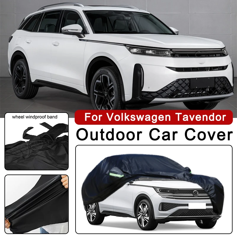 

All-Season Car Cover for Volkswagen Tavendor - Outdoor Full Protection, Waterproof Dustproof Sunproof Auto Exterior Accessories
