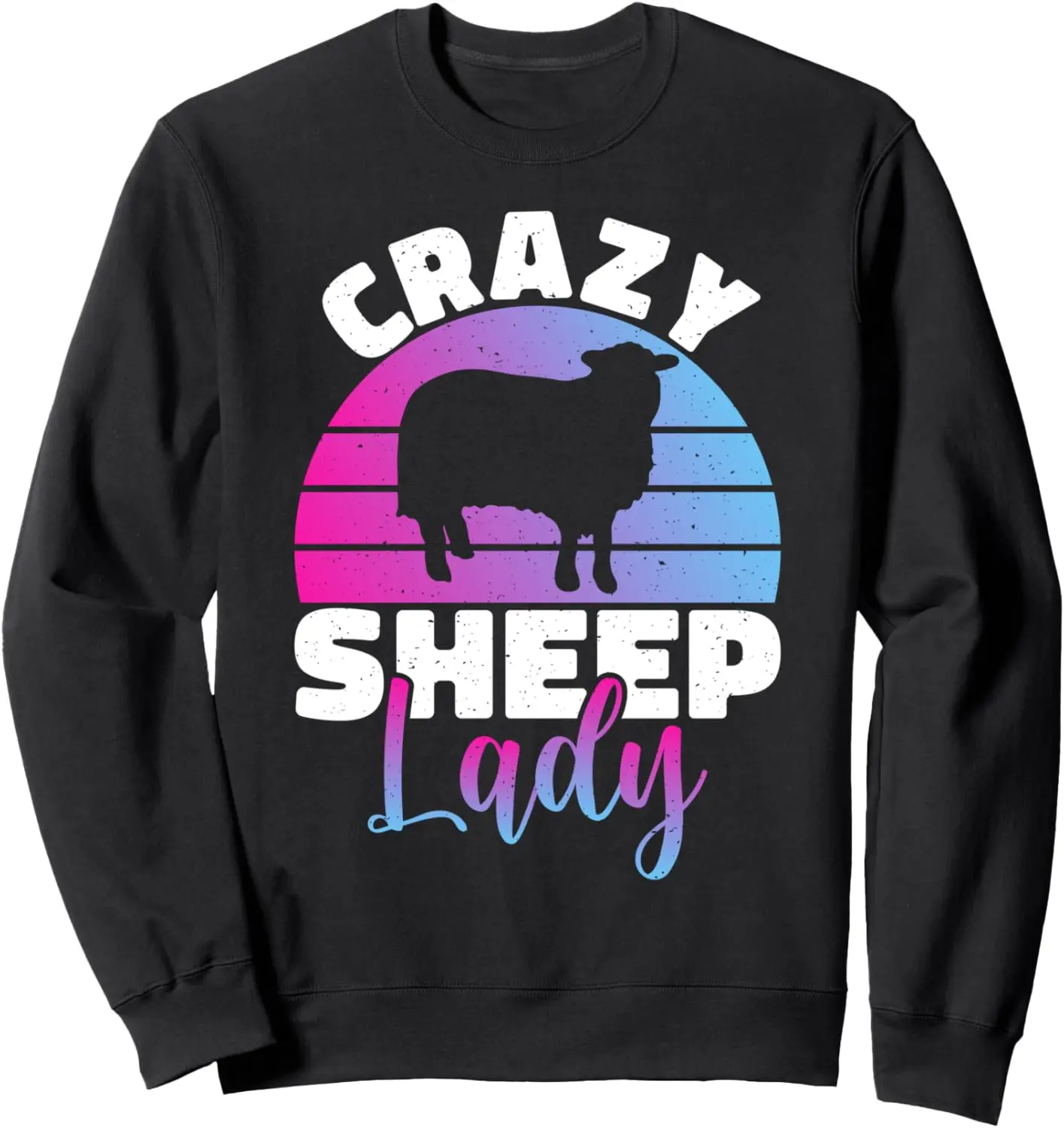 Crazy Sheep Lady Sheep Sweatshirt