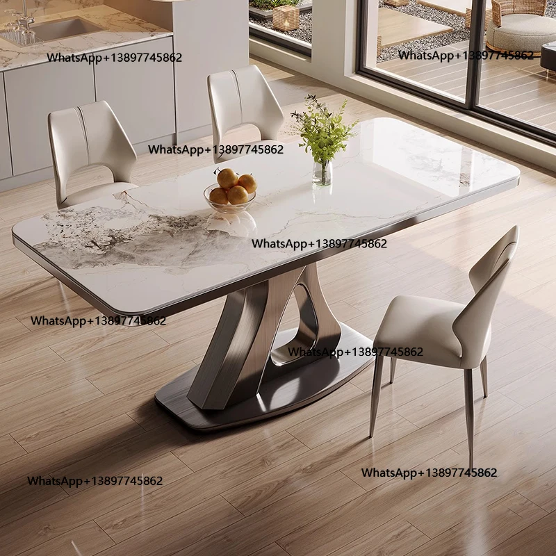 

Peiqi Мобильный Обеденный Стол Для Ресторана Скандинавский Роскошный Стол Для Гостиной L Покер Игровой Письменный Дизайнер Muebles Кухонная Мебель