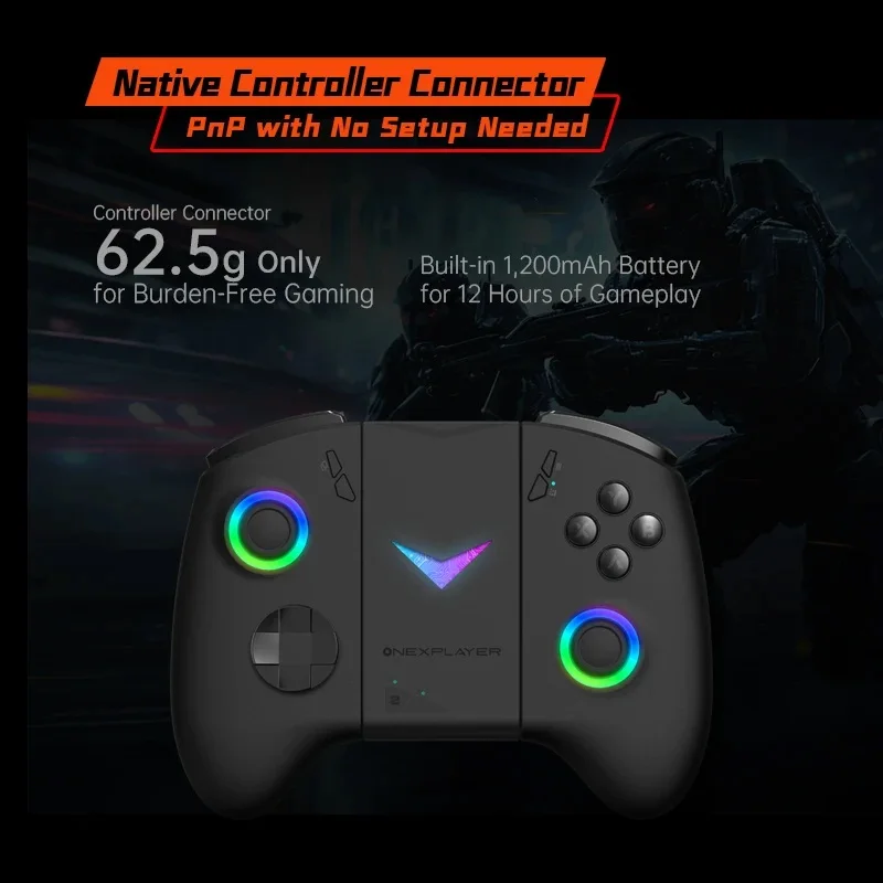 وحدة تحكم واحدة جديدة من onexplayer X1pro مقاس 10.95 بوصة AI HxX 370 كمبيوتر محمول لألعاب الفيديو المحمولة