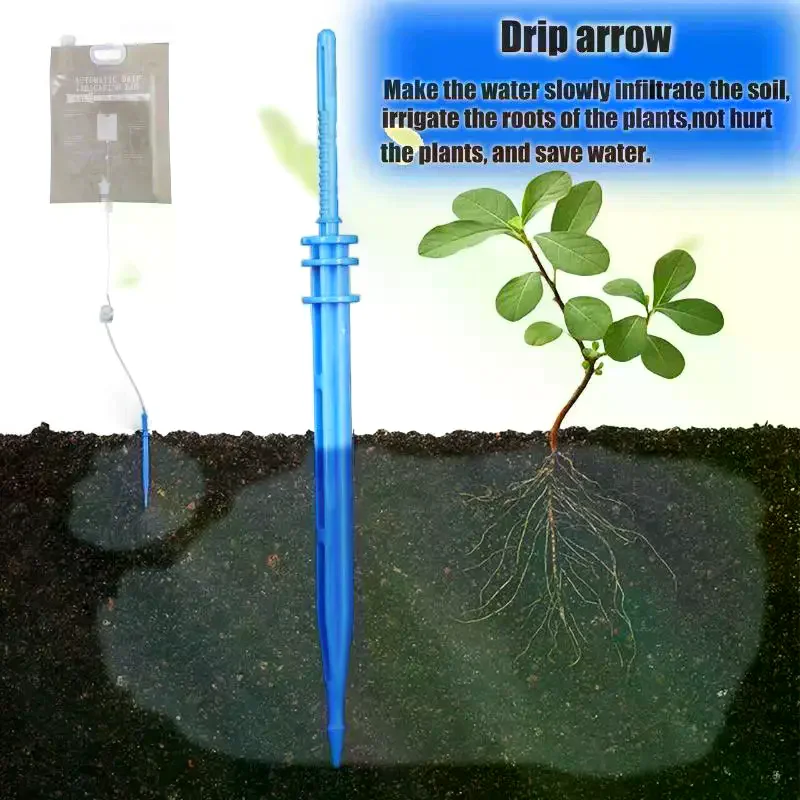 5.2L/6.5L Automatic Plant Watering Tool Adjustable Drip Irrigation Bag Dripper for Garden Vegetable Plants
