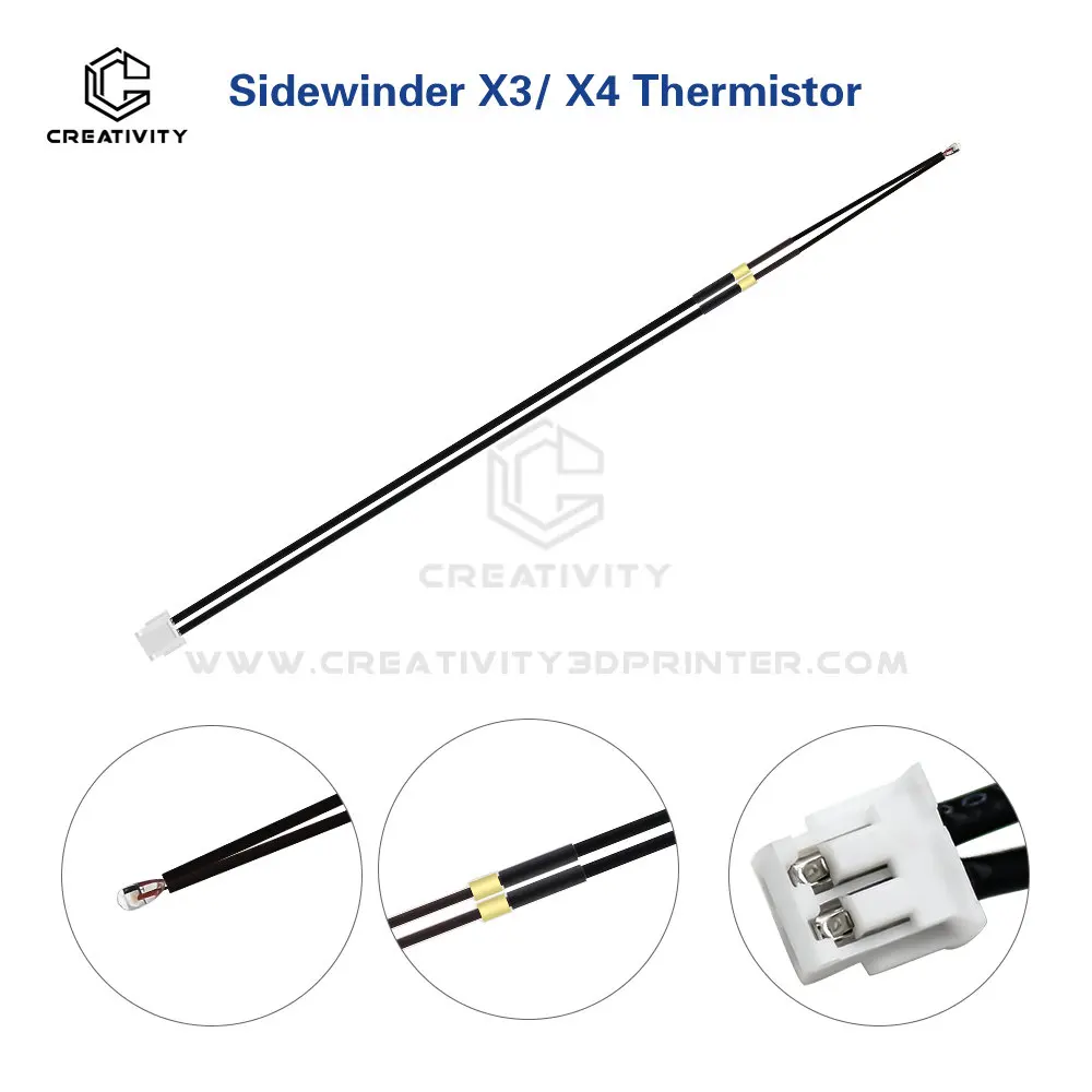 Artillery Sidewinder X3 X4 kit 24V 48w Ceramic Cartridge Heater 300°C 100K NTC Thermistor For Sidewinder X3 X4 3d printer parts