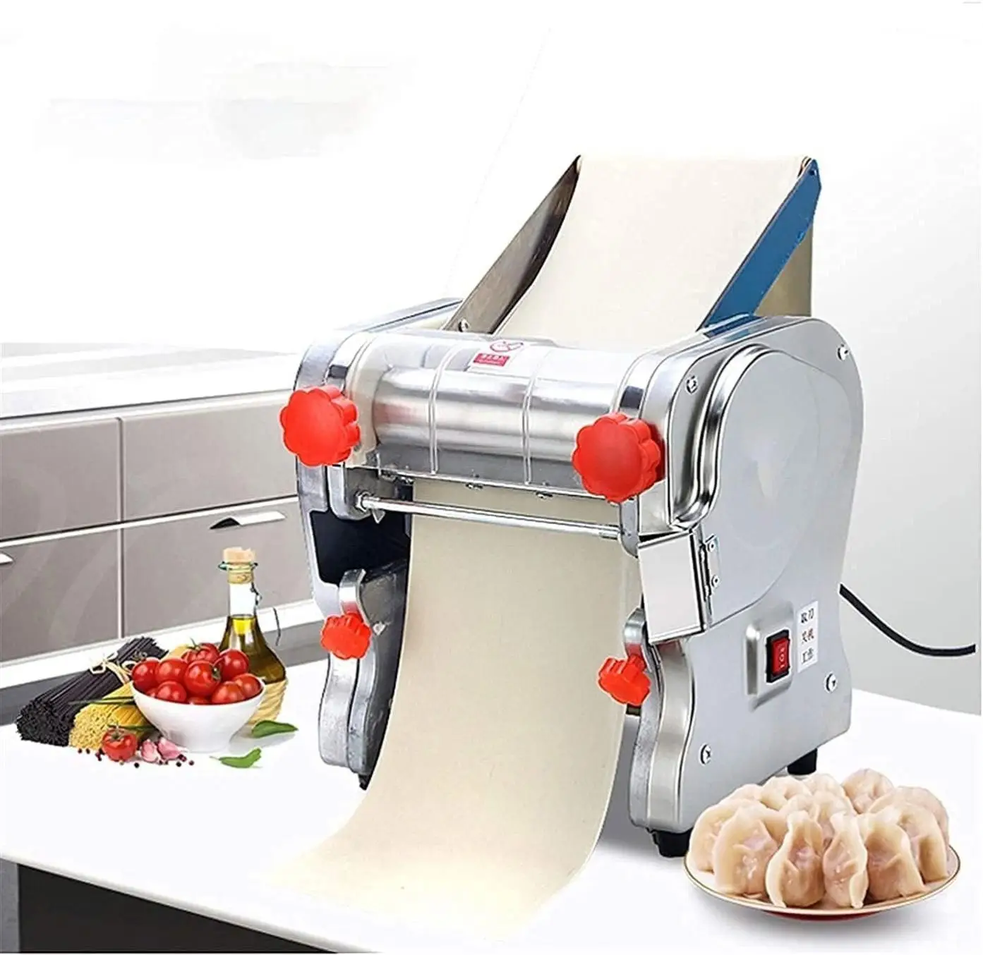 

ZC1- Commercial manual dough machine, automatic dough and dumpling wrapper thickness machine