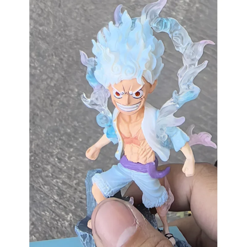 Een Stuk Luffy Anime Figuur Nika Luffy Actie Beeldje 10 cm PVC Standbeeld Model Desktop Decoratie Collectie Kinderen Kerstcadeau