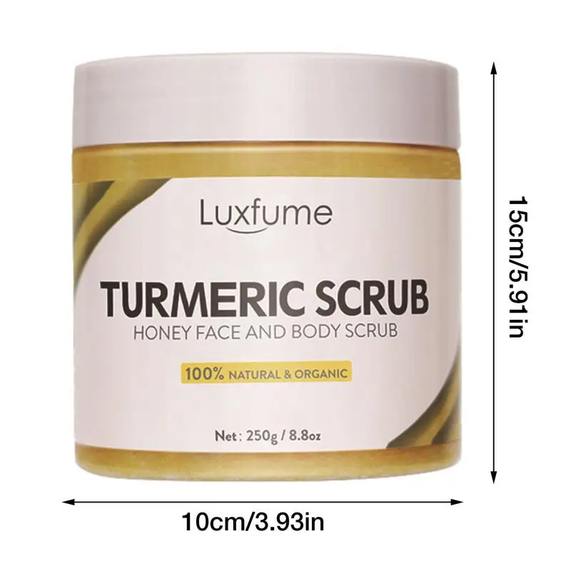 Turmeric Face Body Scrub Brightening Exfoliating Organic Face And Body Ginger Turmeric Body Scrub Whitening Scrub Deep Cleansing