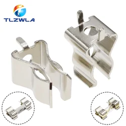 5PCS 10*38mm The Fuse Clip Fuse Holder Fuse Clip 10X38MM Insurance Header Copper Clamp