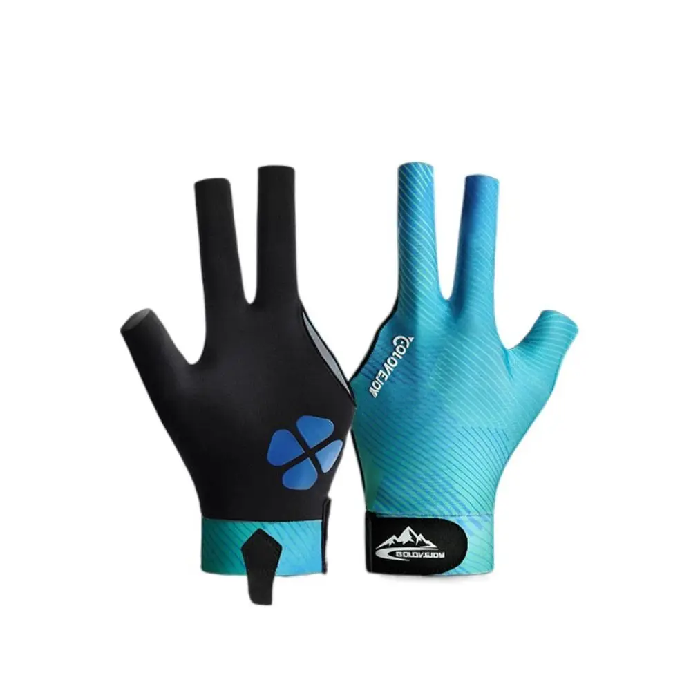 

Anti-sweat Billiards Gloves Wear-resistant Non-slip Open 3 Fingers Gloves Light Professional Single Piece Billiards Gloves