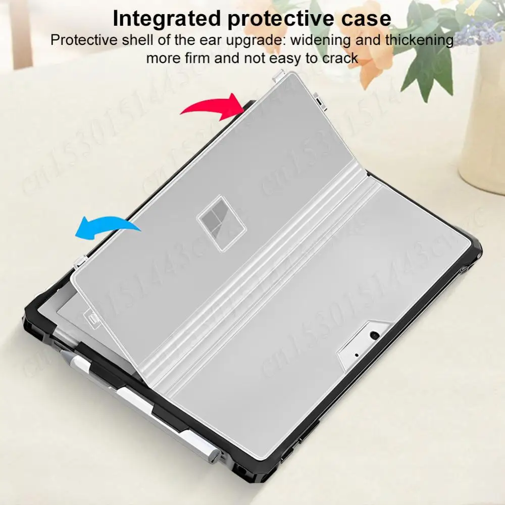 Protective Case for Microsoft Surface Pro 6/Pro 5/Pro 4 Hard Case for Microsoft Surface Pro 7 Plus/Pro 7 Rugged Protective Cover