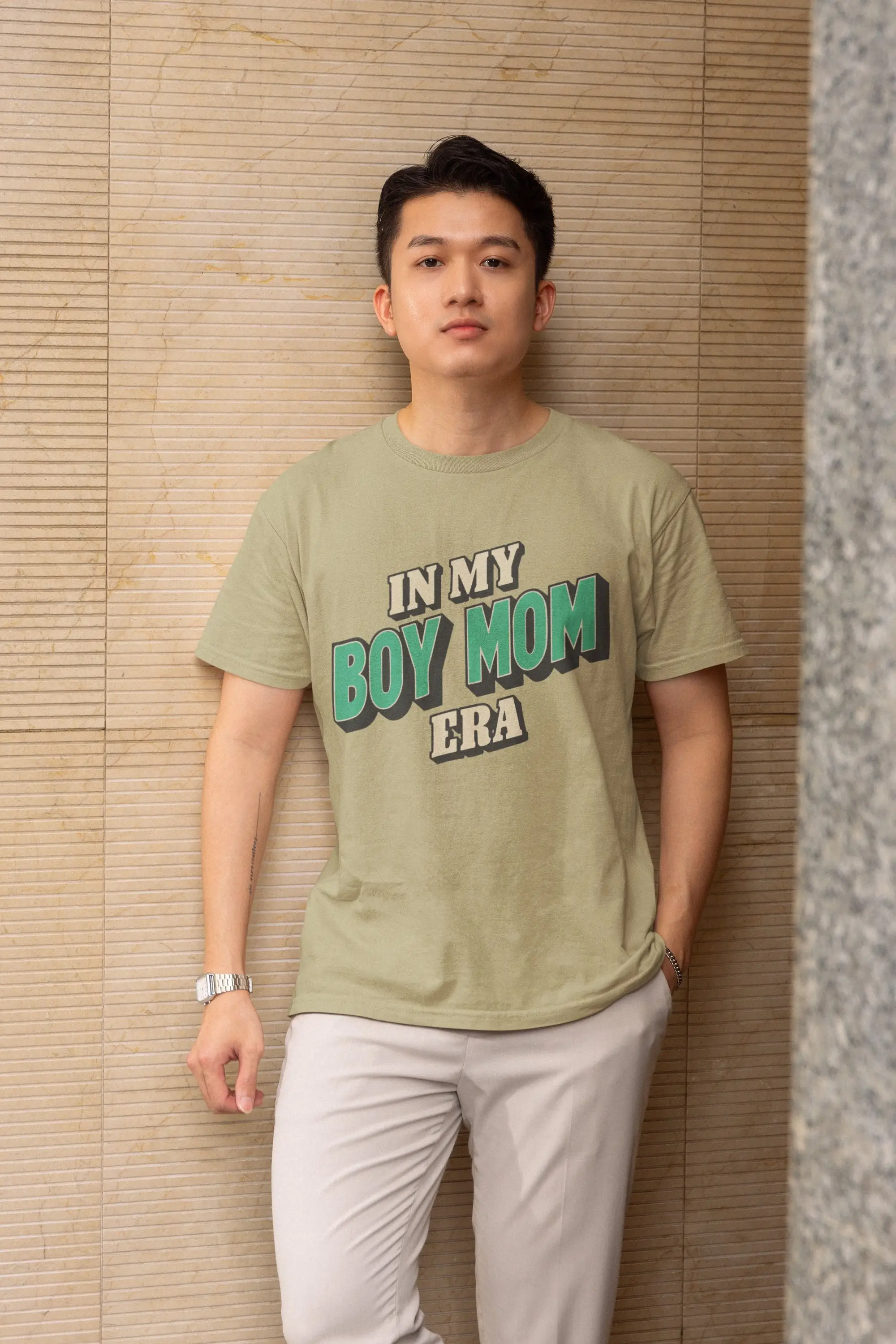 In My Boy Mom Era T Shirt For Cute New Expecting Pregnancy Reveal