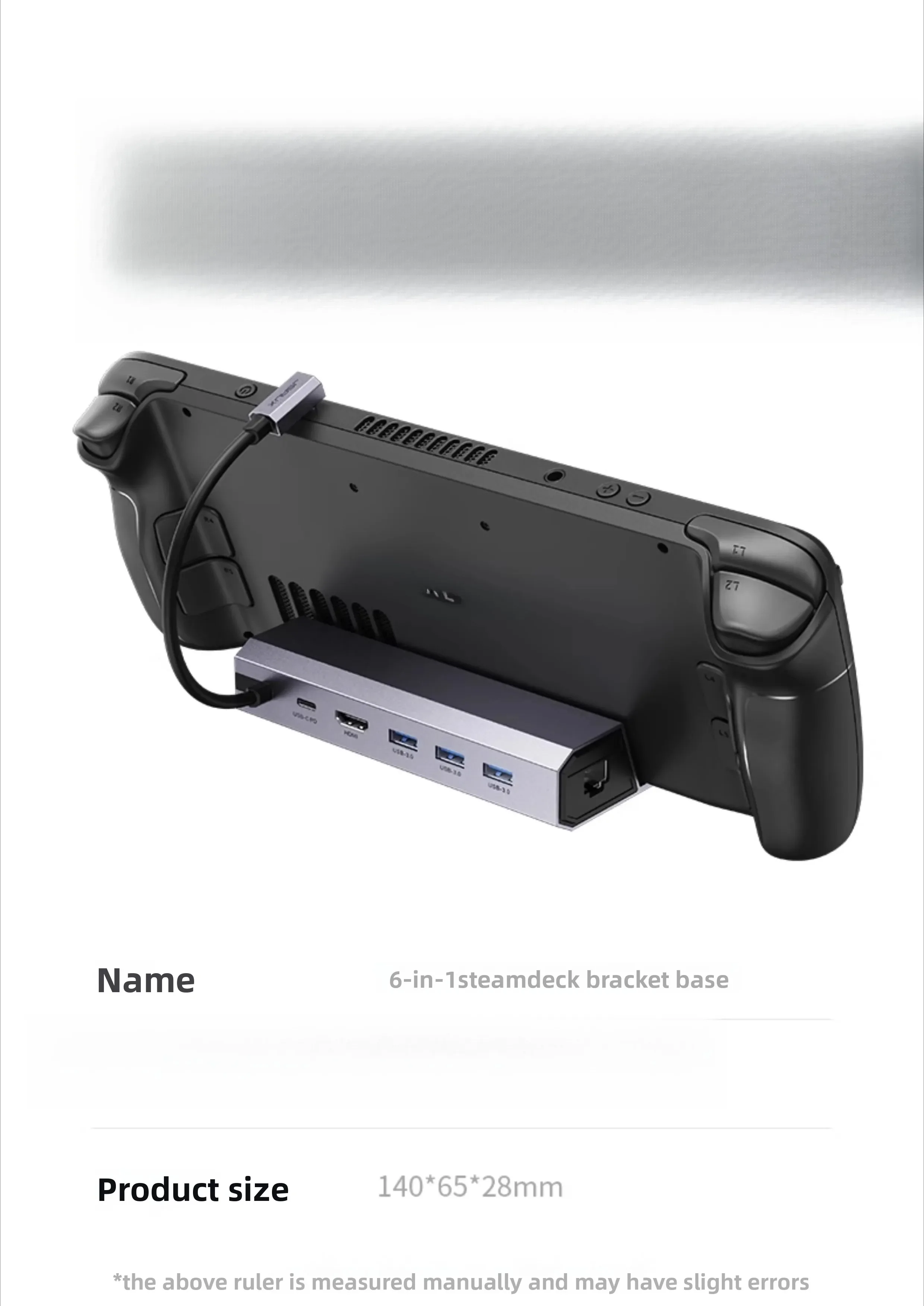 Suitable for steamdeck docking, accessories Typec base HB0603 projection dock
