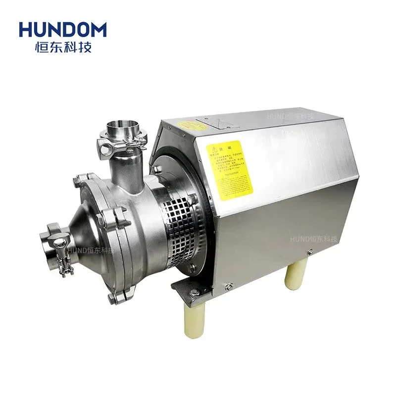 Acid Resistant Stainless Steel High Suction Mini Water Pump Food Grade Backwater Self Priming Pump