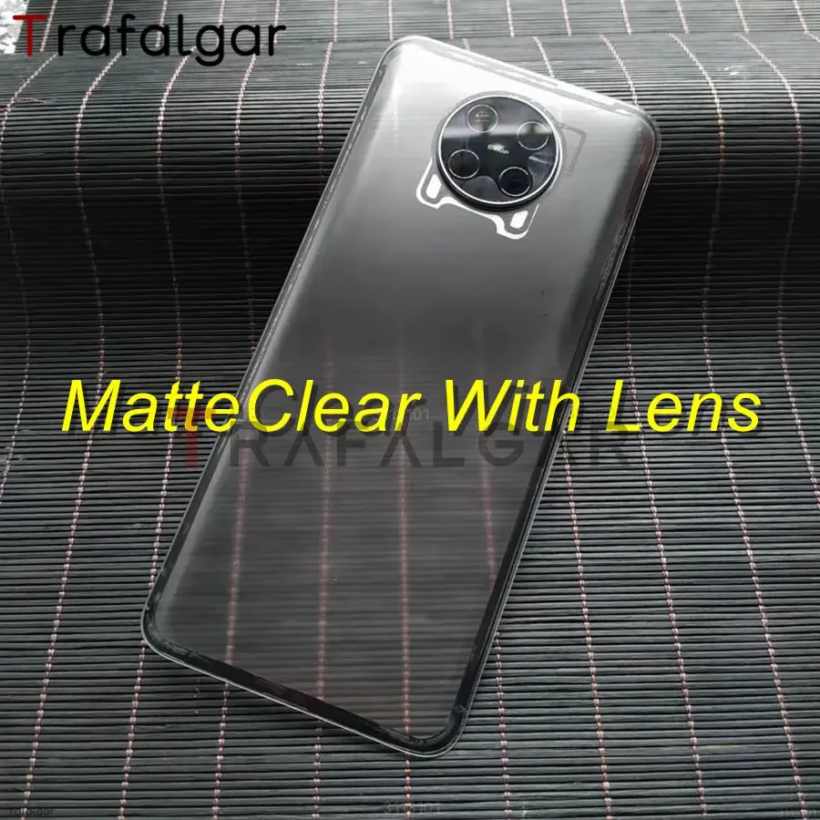 Transparent Glass Back for Xiaomi Poco F2 Pro