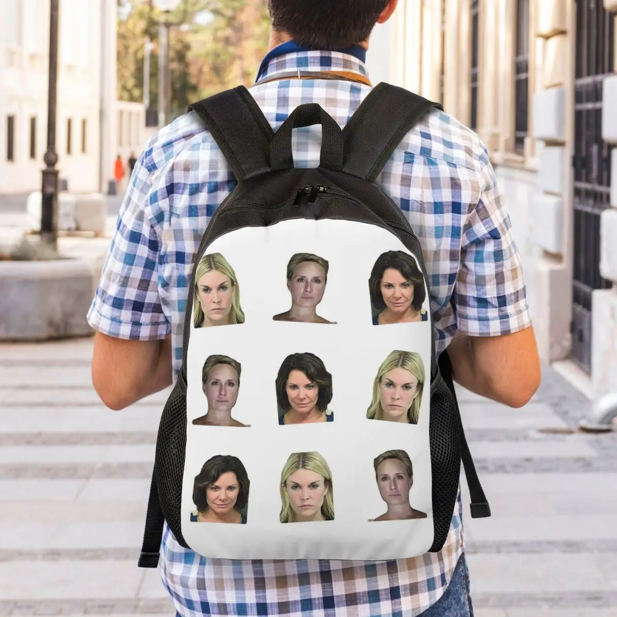 حقيبة ظهر مدرسية للطالبات من ربات البيوت من مدينة نيويورك، حقيبة مدرسية للمشي لمسافات طويلة والسفر للبنين والبنات، حقائب كتف #3