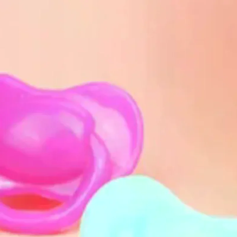 20Pcs Miniature Doll Pacifier Expression Pacifier Toy Accessories Plastic Toys Playhouse Toys Children's Doll House