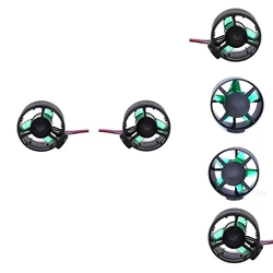 DIY 24V-48V 800W podwodny ster strumieniowy silnik bezszczotkowy 140Mm 5 łopatkowe śmigło 130N napęd dla części łodzi ROV