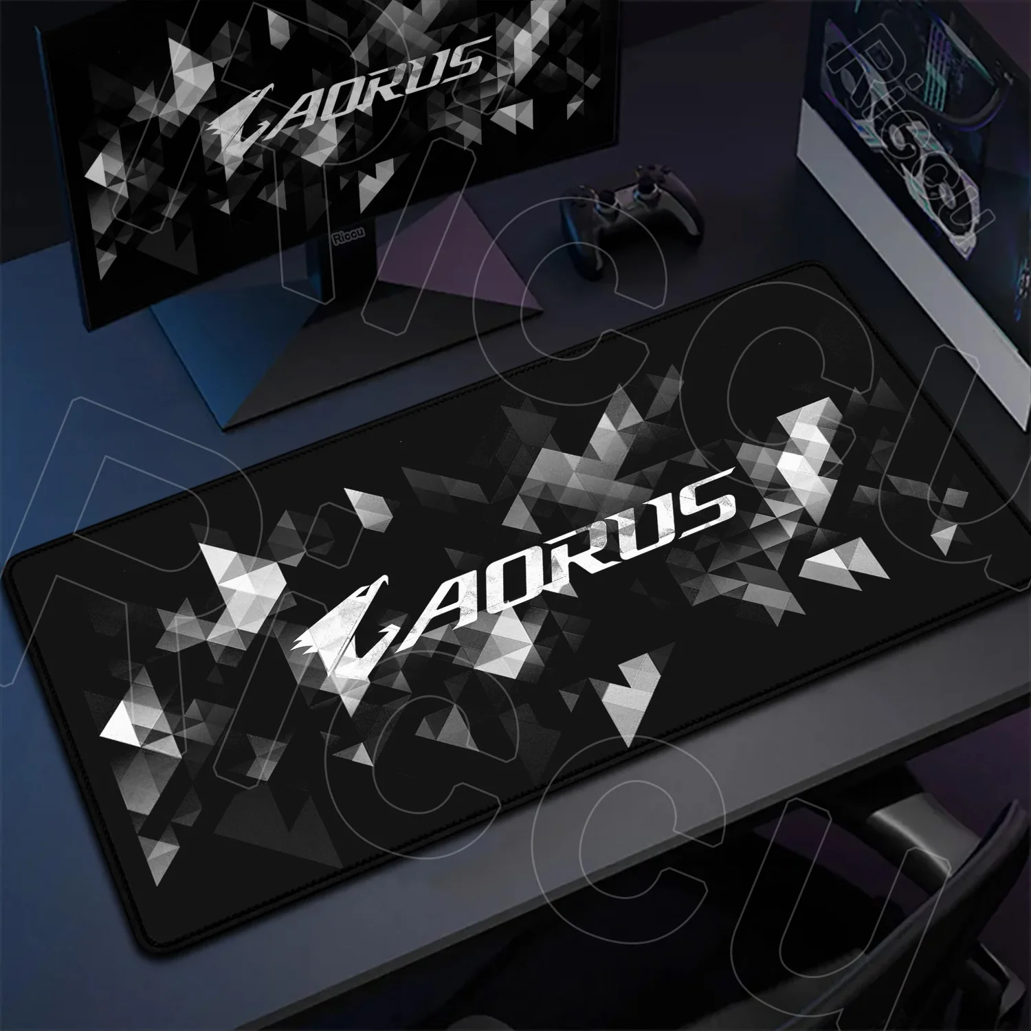 المطاط 900X400 مللي متر AORUS كبير الألعاب ماوس الوسادة XXL مكتب الكمبيوتر ملحقات الكمبيوتر ألعاب الكمبيوتر المحمول ماوس السجاد لوحة المفاتيح حصيرة مكتبية #2