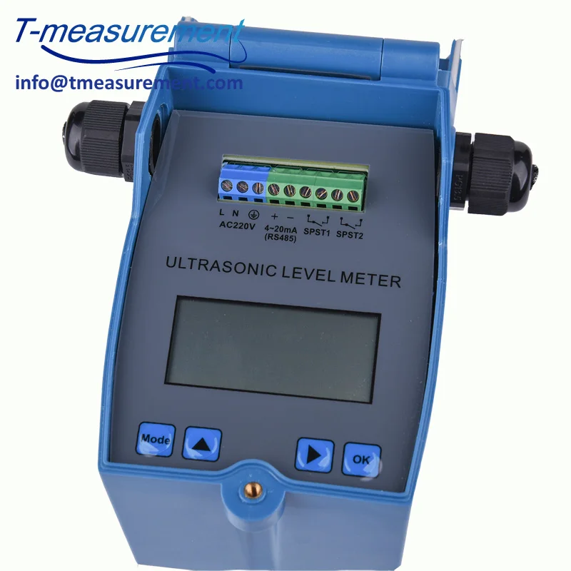 T-Measurement UTG21-PY ultrasonic level transmitter, digital oil tank level sensor Ultrasonic level meter