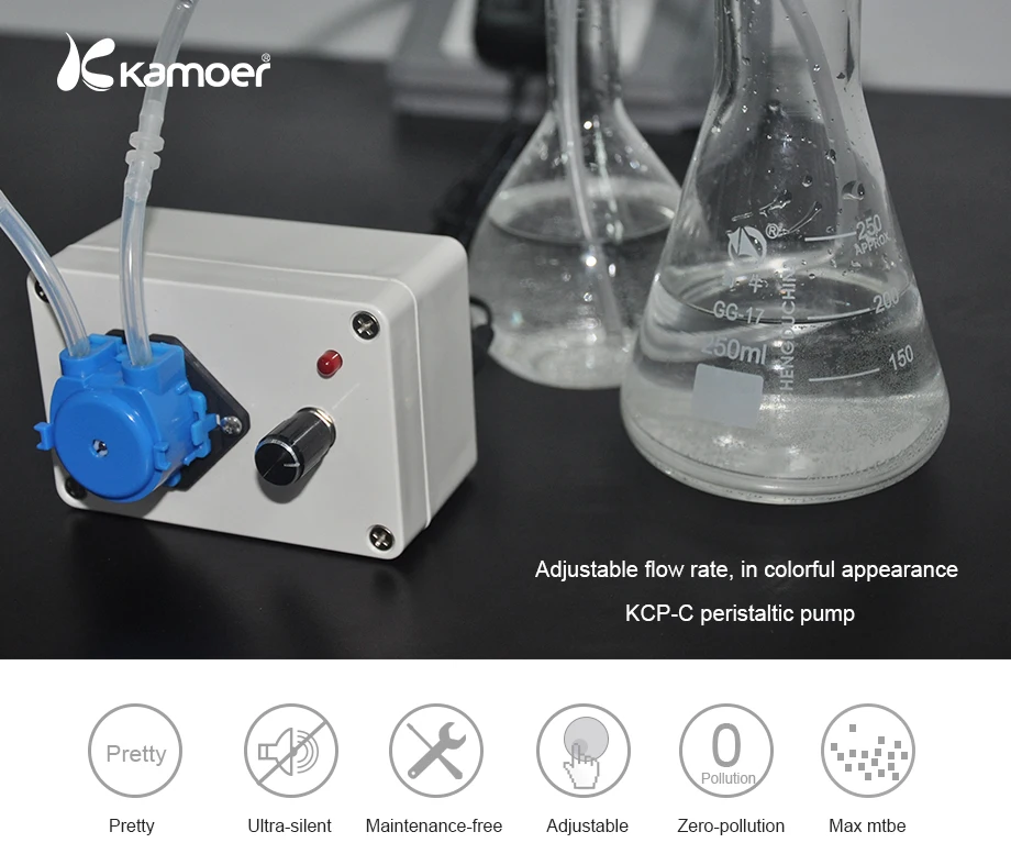 KCP-C 2.6 - 65 ml Peristaltic Dosing Pump Aquarium Dosage Pump