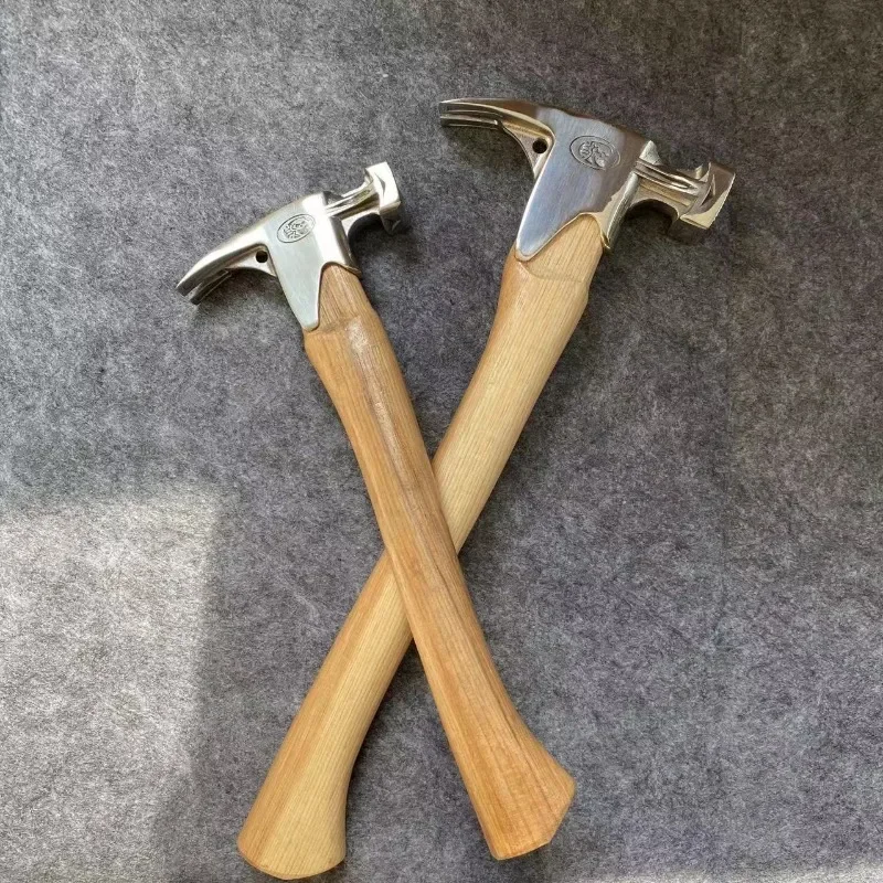 Multifunctional Manual Tool Woodworking Nail Hammer Hardware Household Iron Integrated Claw Hammer Tools Labor-Saving Anti-Skid