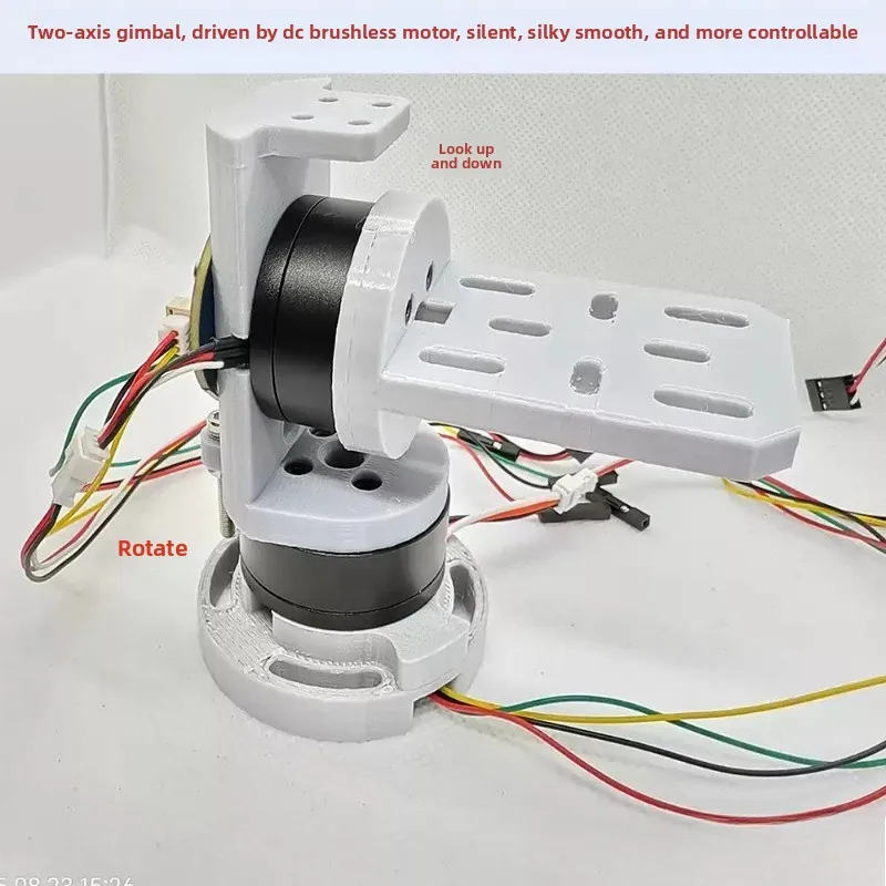 12V FOC Silent 2 Axis Brushless Closed Loop Gimbal Motor Bracket 125g Lightweight Competition Module for RC FPV Drone Stabilizer