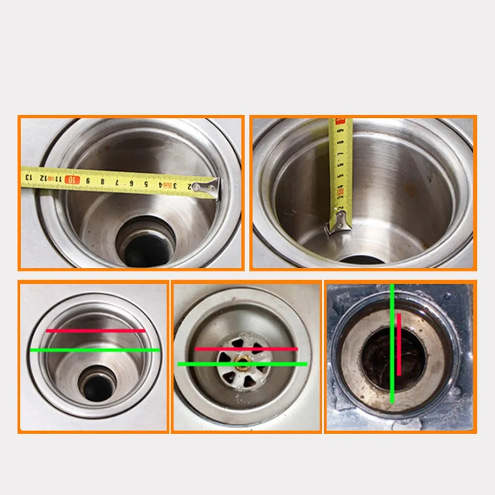 3 Pack Stainless Steel Sink Strainer Rustproof Large Wide Edge Sink Drain Basket Silver Mesh Design Shower Drain Hair Trap Home