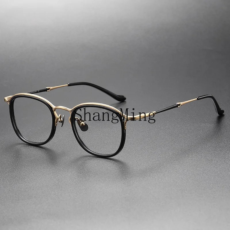

DSA Pure Titanium Frame Myopia Glasses Men's Glasses Vintage Frame Wholesale