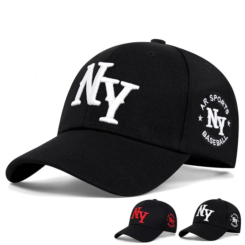 Fashion Letter Embroidery Hip Hop Hats Outdoor Adjustable Casual Baseball Caps Sunscreen Hat