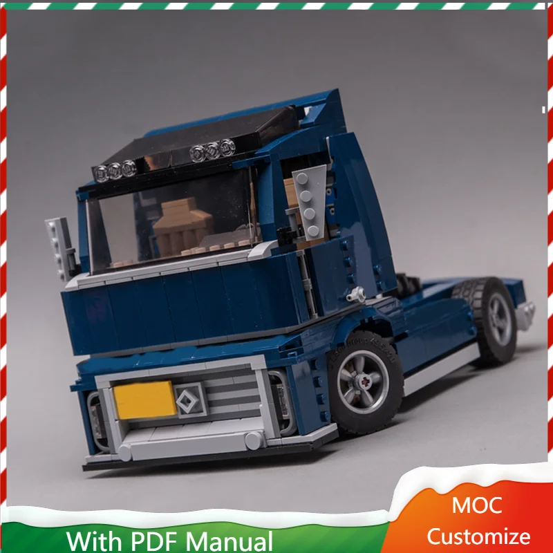 

New 1025 Pcs Hot Selling Moc High Tech City Luxury Large Truck Model Building Blocks Technology Assembly Bricks Toys Kids Gifts
