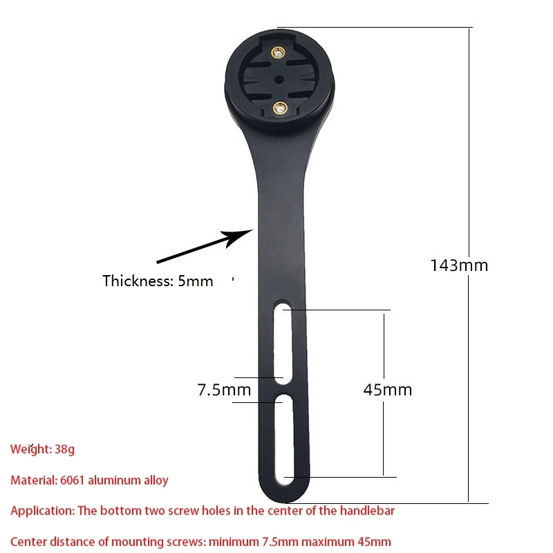 ตัวยึดตารางรหัสแบบบูรณาการสีดำใหม่เหมาะสำหรับ Garmin BASE สากล igps Blackbird Walker Code Table