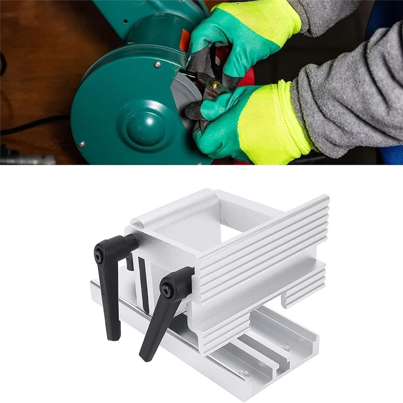 

ABWZ-Adjustable Replacement Tool Rest Sharpening Jig Grinder Sharpening Jig Miter Slide Tool Holder