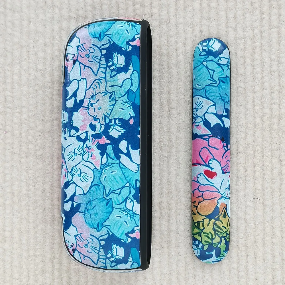 RUORUO 14 Colors Case + Door Cover for ICOS ILUMA Decoration Replaceable for IQOS ILUMA Funda E Cig for Iquos 4 Accessories