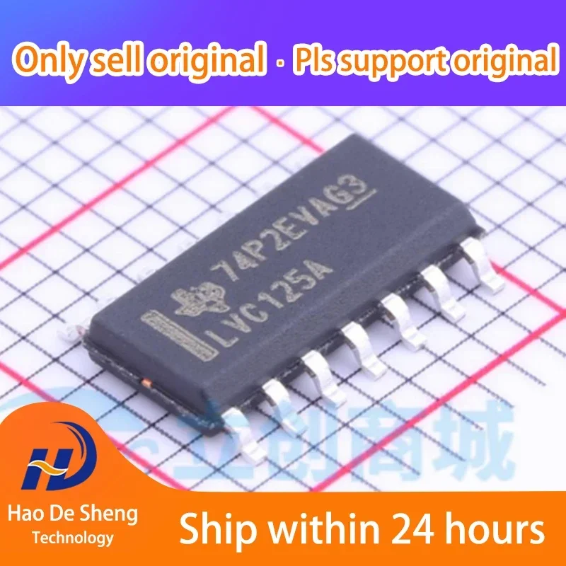 

10PCS/LOT SN74LVC125ADR SOIC-14 New Original in Stock
