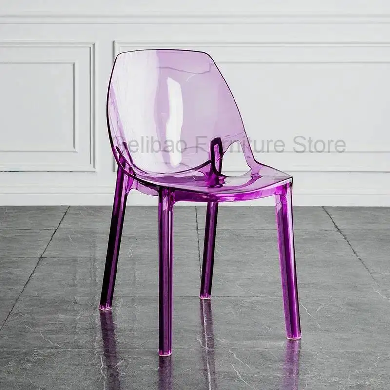 

Living Chairs Relax Plastic Garden Room Outdoor Dining Chairs Modern Designer Ergonomic Comfortable Sillon Entrance Furniture