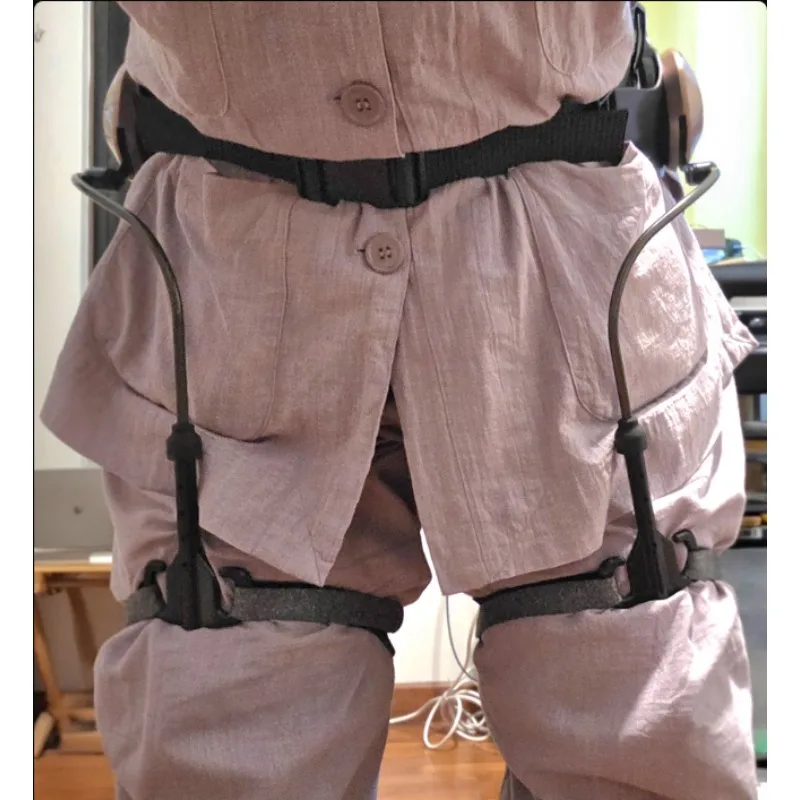 Mountaineering Machine Leg Exoskeleton Booster Walker Climbing Machinery in The Elderly Knee Artifact Walking Booster
