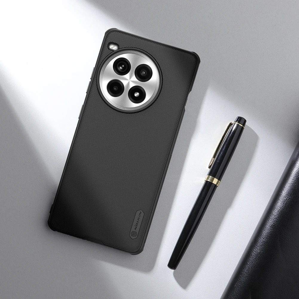 Чехол Nillkin для OnePlus Ace 3 Pro 5G, ультратонкий, из жесткого поликарбоната, Super Frosted Shield Pro, 360-градусная защита от отпечатков пальцев, матовое покрытие
