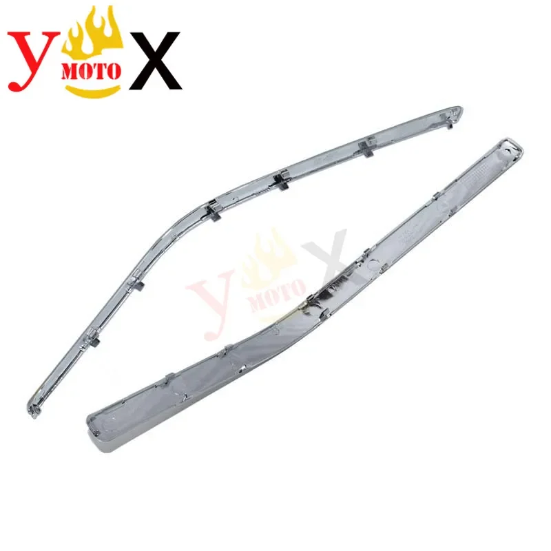 GL1800, боковая отделка, соединительный обтекатель в форме лука, хромированная наклейка с акцентом, украшение для Honda Goldwing GL1800 2001-2011