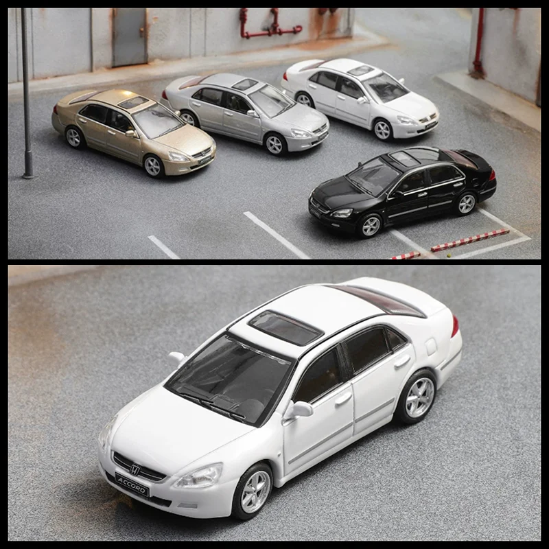 

DCT 1:64 Accord Generation 7, модель автомобиля из сплава, коллекционный орнамент, игрушка в подарок-без розничной коробки