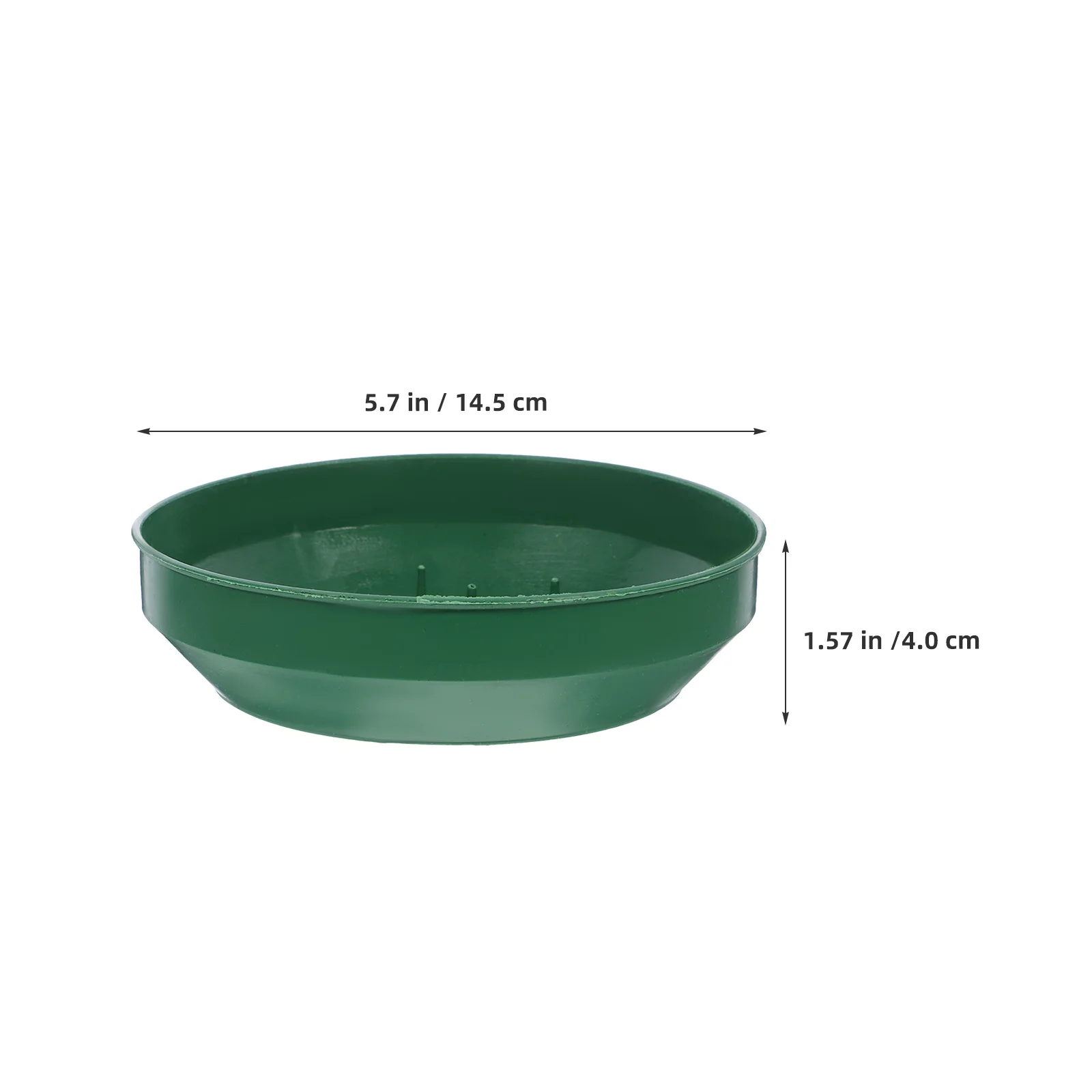 25 قطعة ترتيب الزهور قاعدة صينية أطباق زهور مستديرة بلاستيكية لحفلات الزفاف زخارف مركزية قابلة لإعادة الاستخدام زهرة طازجة