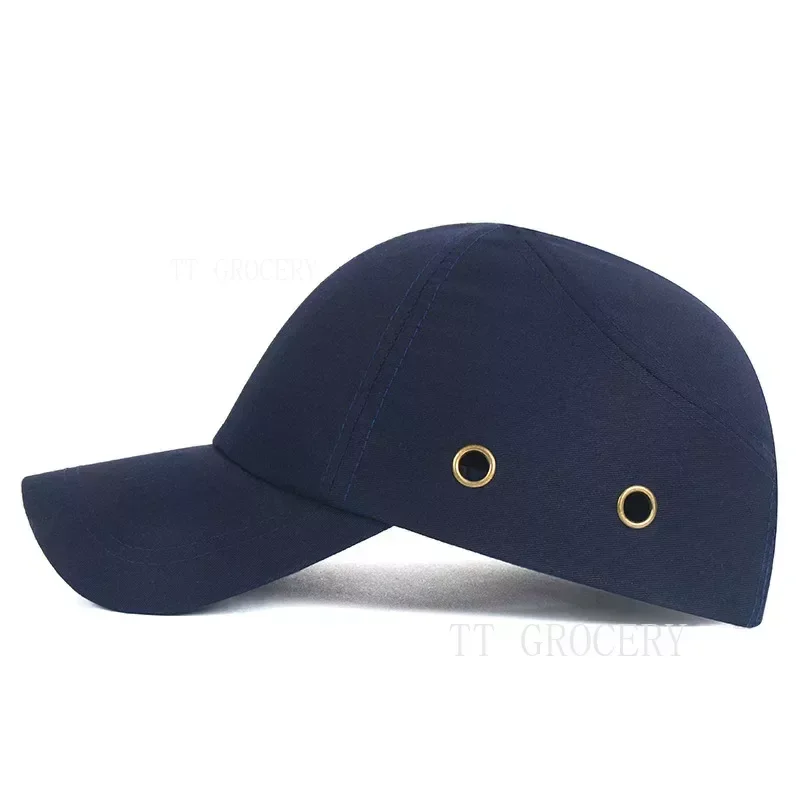 Sunshade Safety Protective Helmet Bump Cap Hard Inner Shell Baseball Hat Style for Work Factory Shop Carrying Head Protection