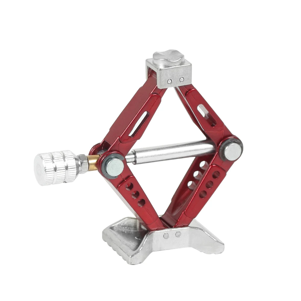 

RC Car 6 Ton Jack Stand Adjustable Metal Scissor Jack Repair Tool Part for 1:10 Scale Remote Control Car