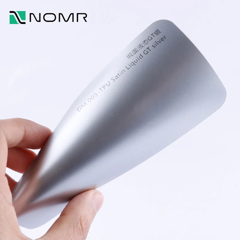 

Цвет ТПУ Ppf Атлас жидкий GT серебро Самовосстанавливающееся покрытие Защита автомобильной краски против царапин Цветная пленка для изменения кузова автомобиля