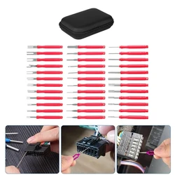 Terminal Removal Tool Set Terminal Pin Extractor Wire ConnectorPin Release Key Tool Extractor Puller Repair Remover