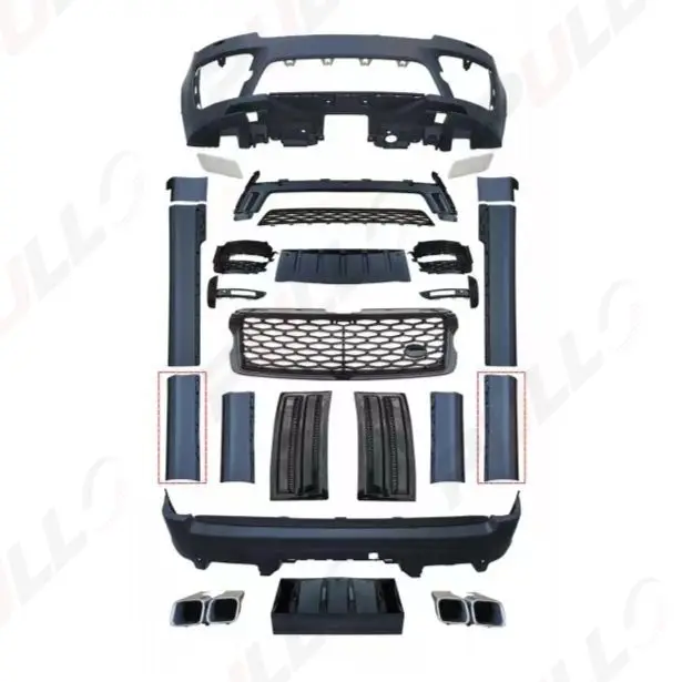 

Body Kit for Range Rover Vogue 13-17 Upgrade SVO Edition Sport Style Body Kit for Land Rover with front and rear bumper