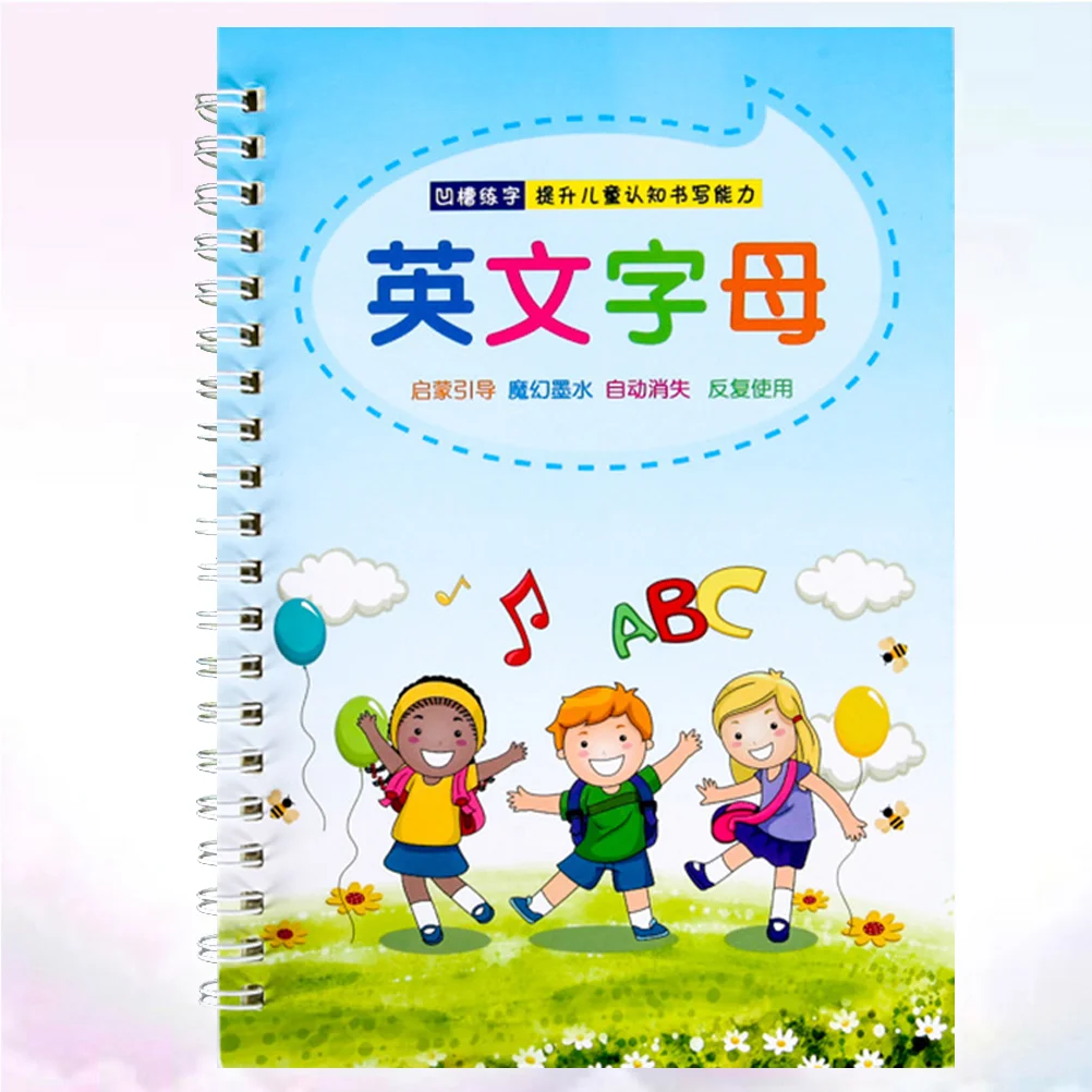 

Writing Practice Book Groove Drawing Tool Letter Tracing Books