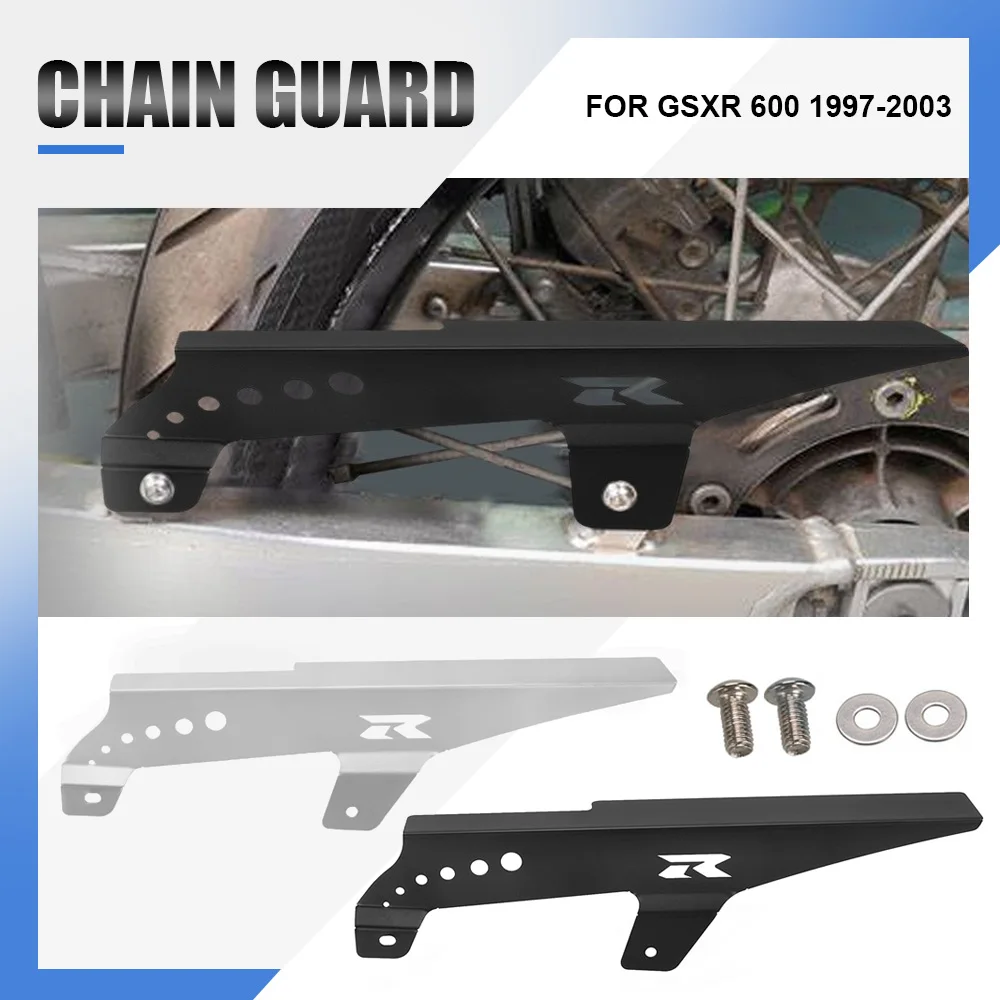 

For Suzuki GSXR 600 1997-2000-2003 GSX-R 600 GSX R600 Wheel Slide Sprocket Cover Protector Motorcycle Rear Chain Guard Cover