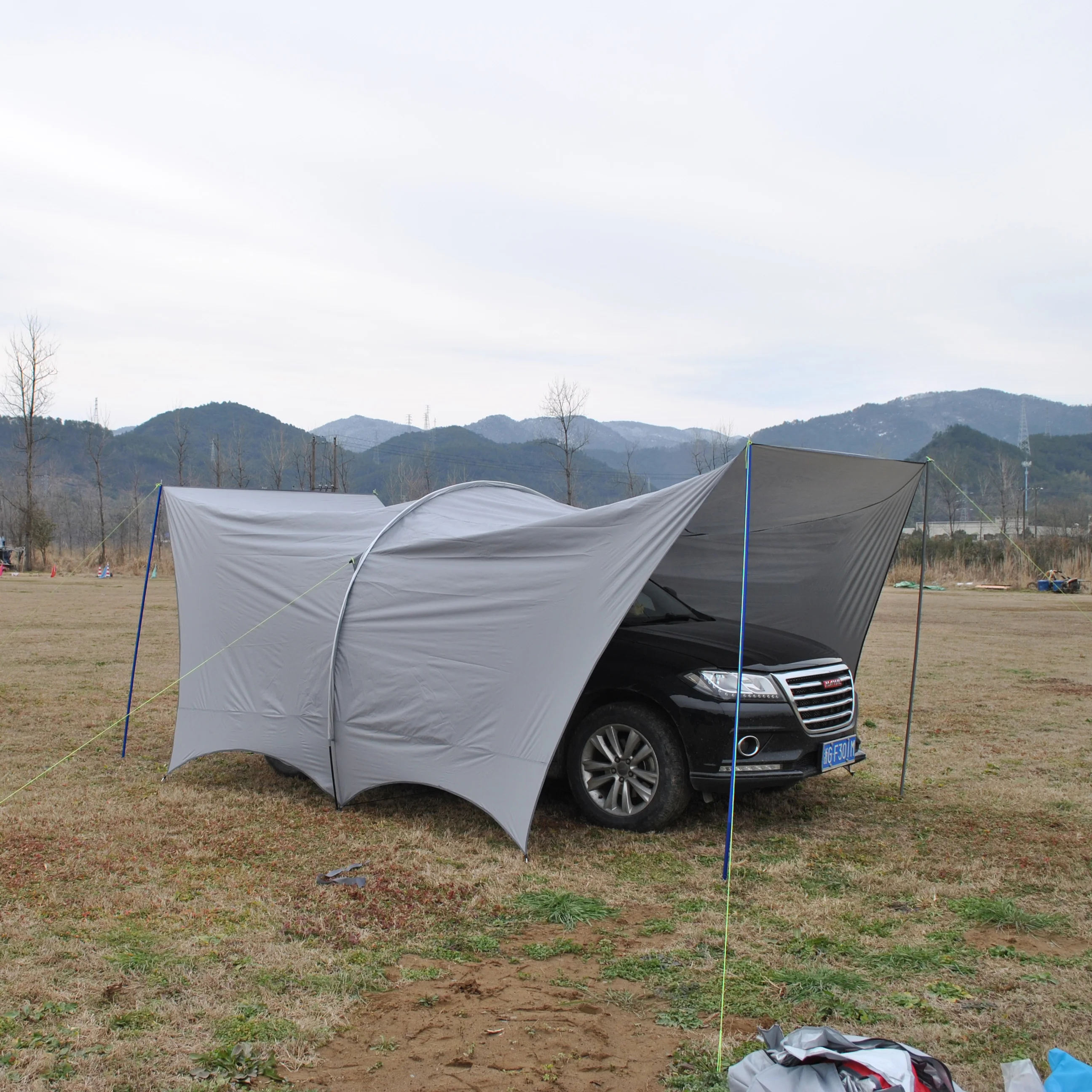 

Waterproof tarp canopy, Garage Tent,Sun protection and rainstorm prevention,Camping supplies,Shade membrane,Parking,Car protect