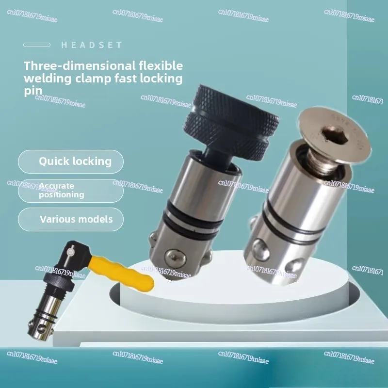 Hexagonal Countersunk Joint Positioning Magnetic Pin 3D Flexible Welding Platform